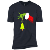 Funny Grinch Hand Holding Christmas Tree Ornament Christmas PING PONG