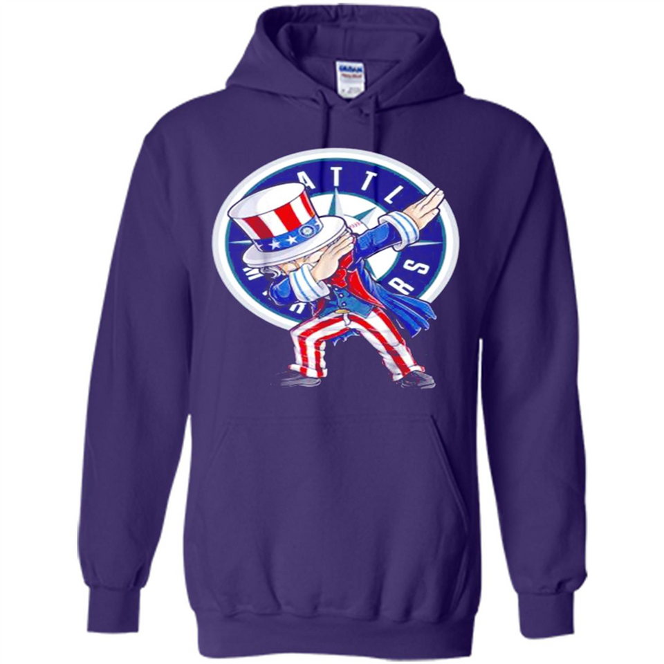 MLB SEATTLE MARINERS UNCLE SAM DABBING INDEPENDENCE DAY