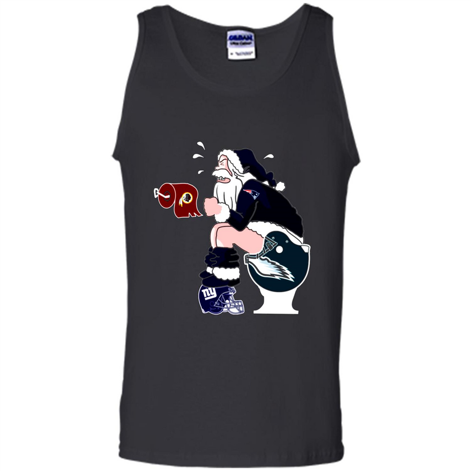New England Patriots Toilet Santa Claus PINGPONG