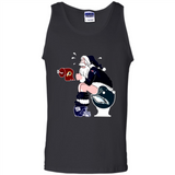 New England Patriots Toilet Santa Claus PINGPONG