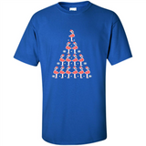 Flamingo Christmas Tree Flamingo - Shirt