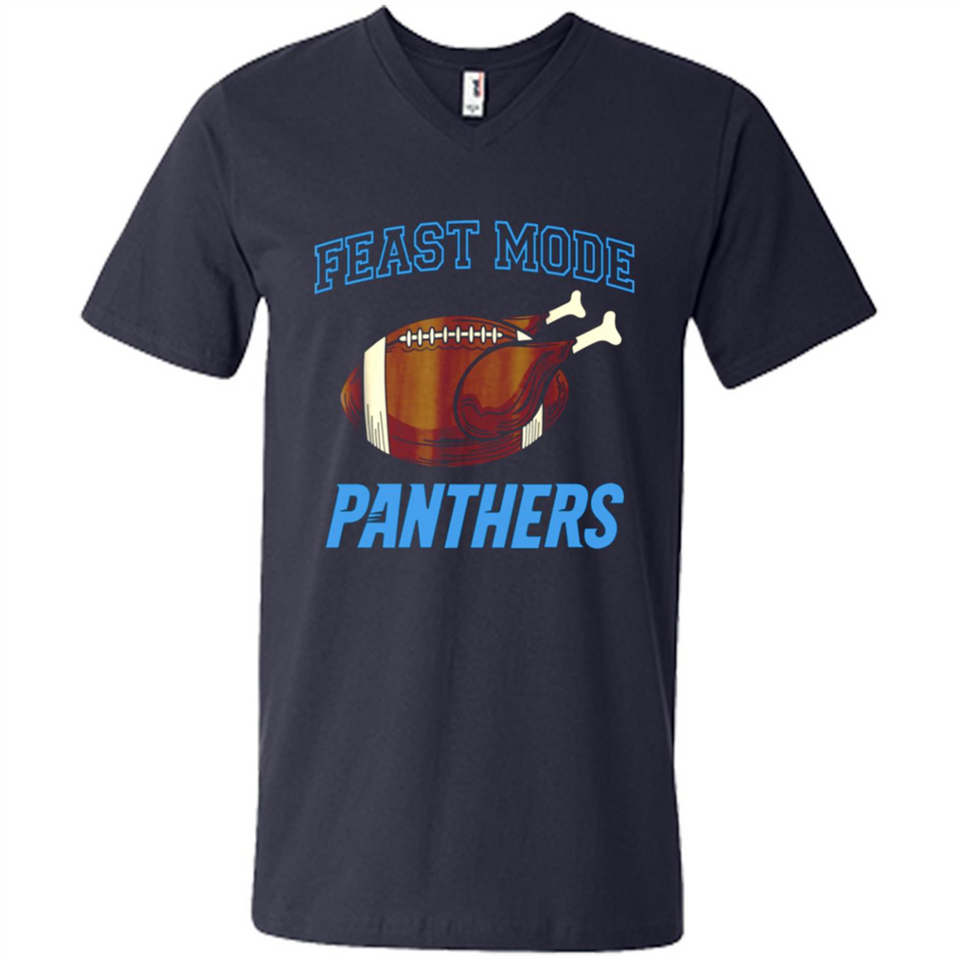 Feast Mode Panthers Shirt - Carolina Turkey Thanksgiving