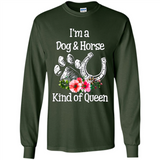 I'm A Dog & Horse Shirt Animal Lover Gift