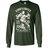 Kungfu Martial Arts Fight Apparel - Long Sleeve T-Shirt