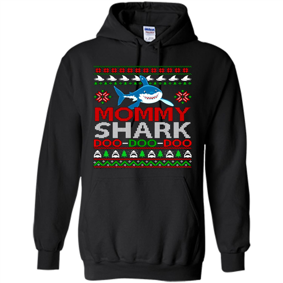 Mommy shark Doo Doo Doo Christmas sweatshirt PINGPONG
