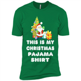 This is My Christmas Pajama Shirt - Santa Bear Tree Gift Tee