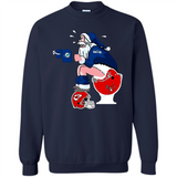 Seattle Seahawks Santa Claus Toilet