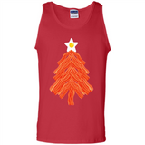 Bacon & Eggs Over Easy Fried Food Breakfast Xmas Tree Foodie - Tank Top