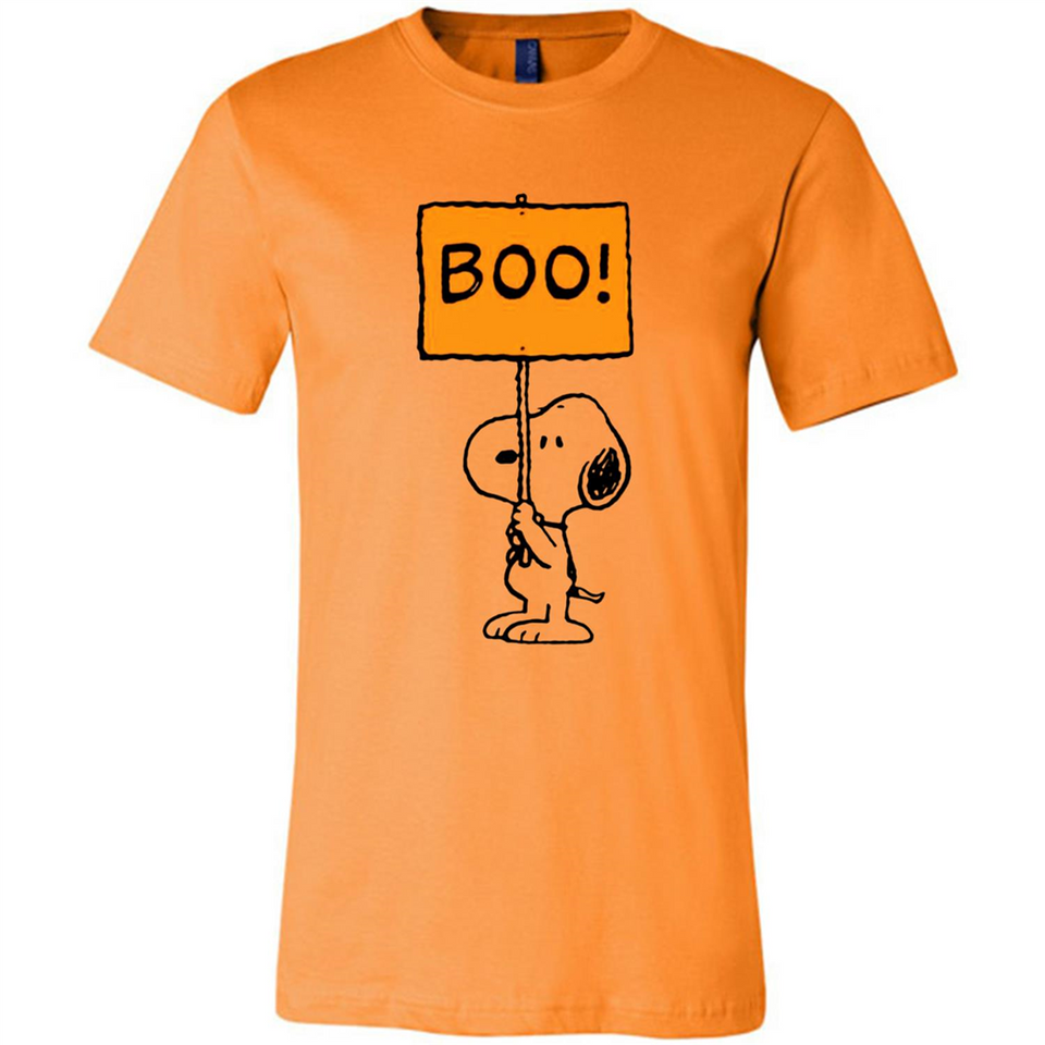 Halloween Snoopy Boo - Canvas Unisex T-Shirt