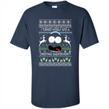RICK AND MORTY-I TURNED MYSELF INTO A CHRISTMAS SWEATER MORTY UGLY XMAS SWEATER