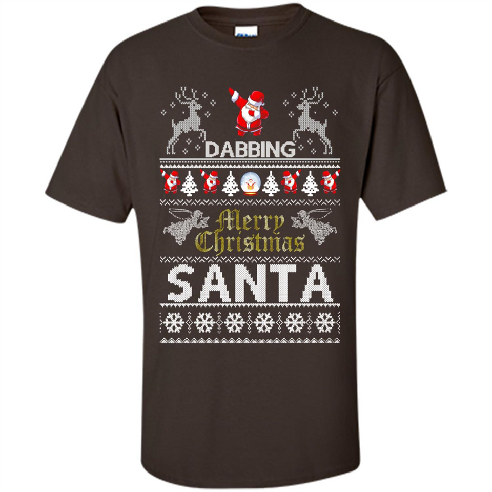 Dabbing Santa Ugly Christmas - Shirt