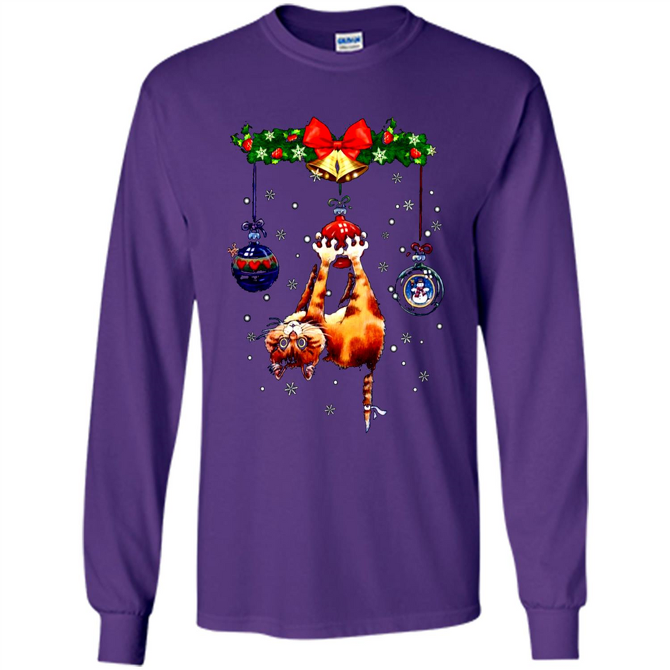 Merry Christmas Funny Cat Christmas sweater, sweater PINGPONG