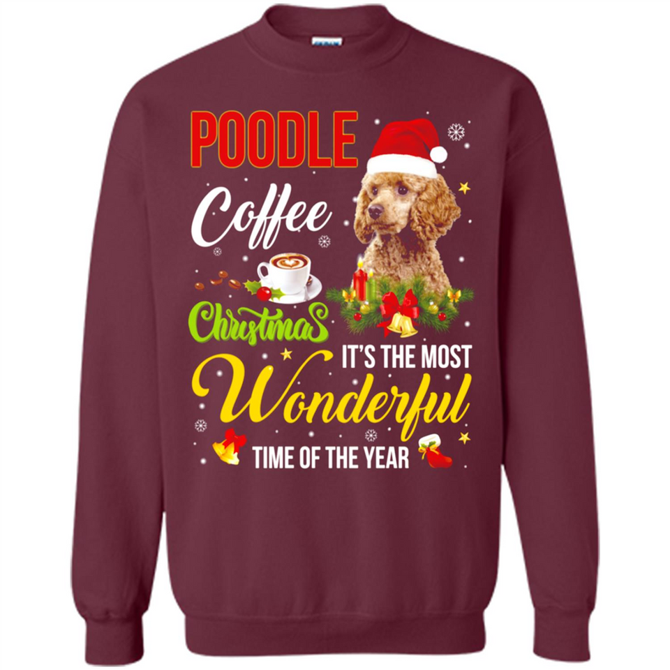 Poodle Coffee Wonderful Christmas