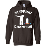 Water Bottle Flipping Tshirt Dabbing Flipping Champion - Hoodie