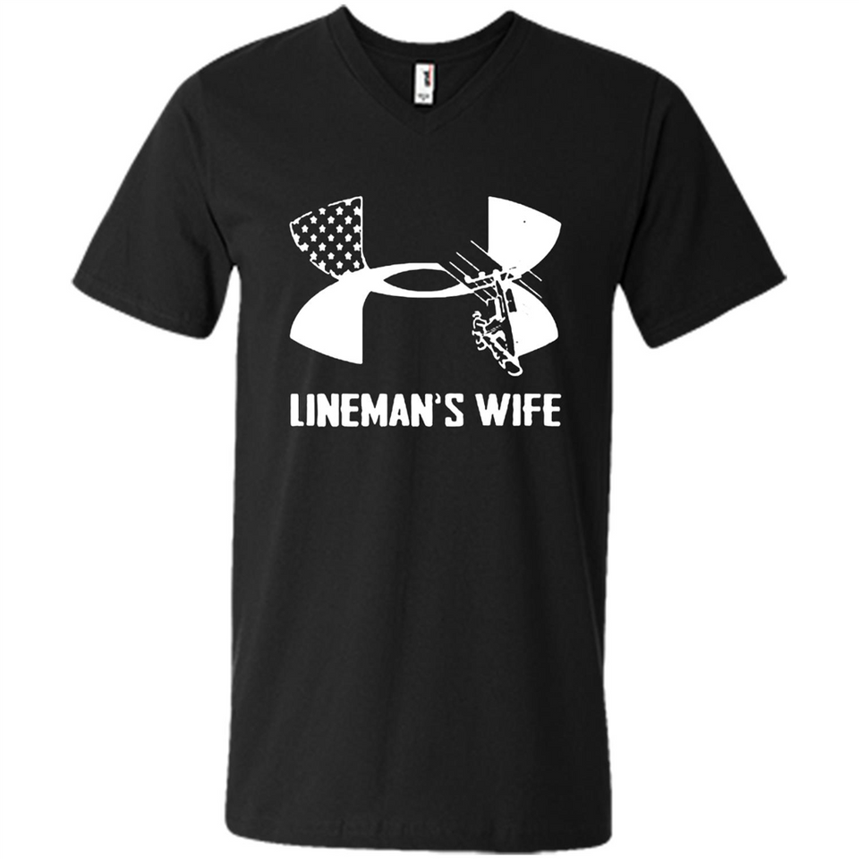 Lineman Wife Under Armour - Men's V-Neck