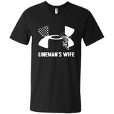 Lineman Wife Under Armour - Men's V-Neck
