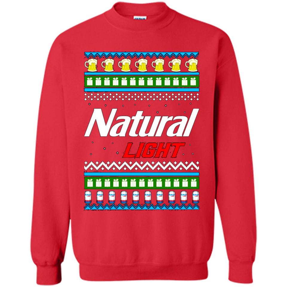 Natural light Christmas sweater PINGPONG