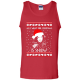 All I Want for Christmas is Snow ugly sweater PINGPONG