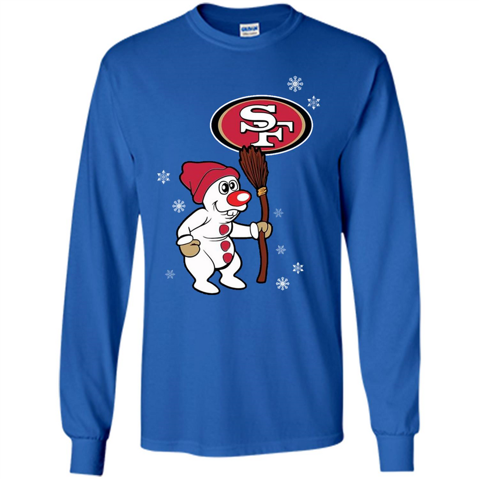 San Francisco 49ers Snowman
