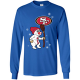 San Francisco 49ers Snowman