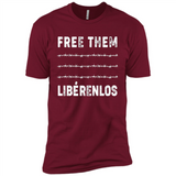 Peaceful Communities- Free Them Liberenlos Shirt PINGPONG - Premium Short Sleeve T-Shirt