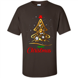 Merry Christmas Dogs Christmas Tree PING PONG