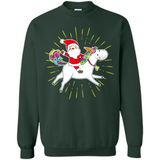 Unicorn And Santa Christmas - Sweatshirt