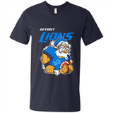 Grumpy Santa Claus Detroit Lions Football Team PINGPONG