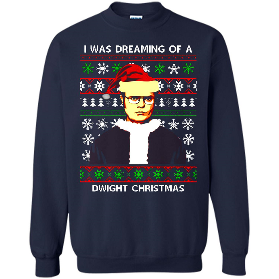 I'm dreaming of a Dwight Christmas sweatshirt - Sweatshirt