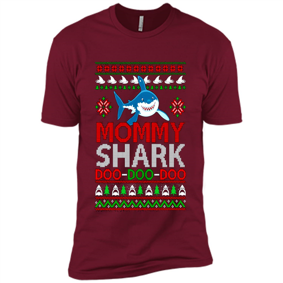 Mommy shark Doo Doo Doo Christmas sweatshirt PINGPONG