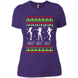 Ho Ho Ho Santa's Helpers Christmas - Ladies' Boyfriend T-Shirt
