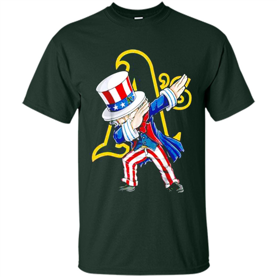 MLB OAKLAND ATHLETICS UNCLE SAM DABBING INDEPENDENCE DAY