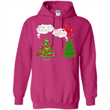 Fir Loves Christmas Tree Funny Undecorated Joke - Hoodie