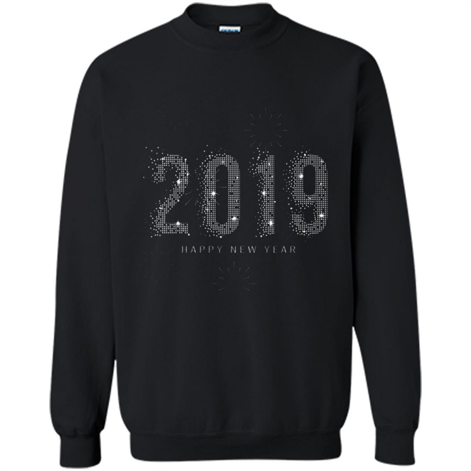 Happy New Year 2019 Sparkle Firework PINGPONG