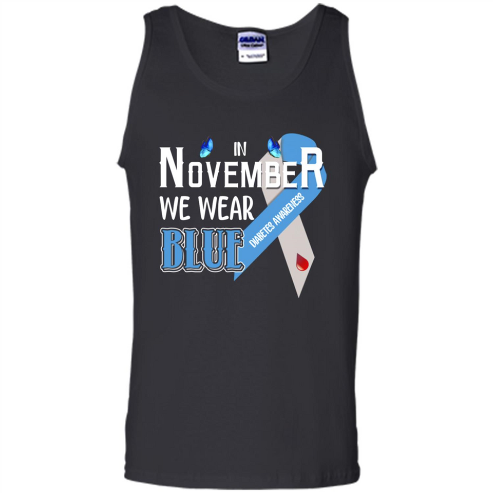 November We Wear Blue Diabetes Awareness