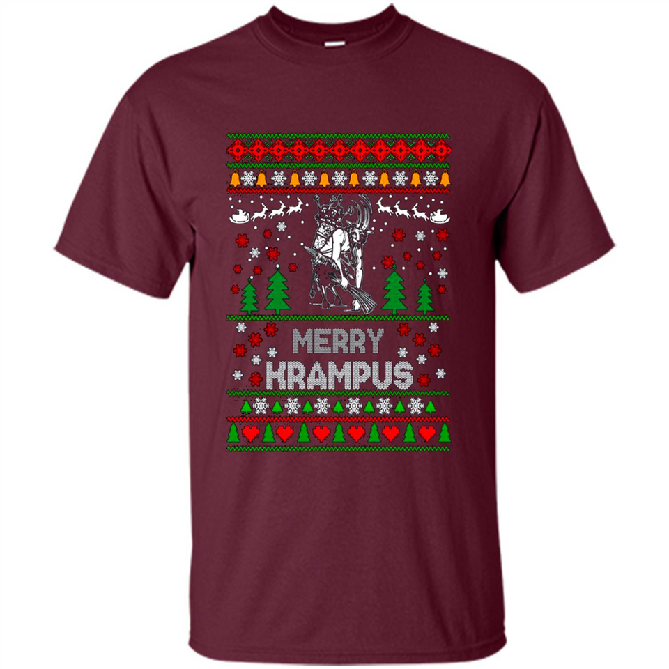 Merry Krampus Christmas sweatshirt PINGPONG