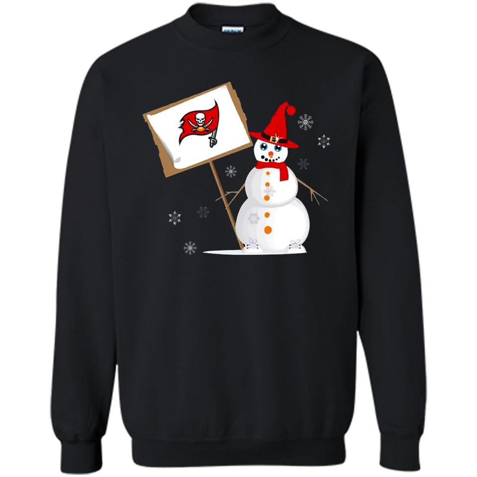 Tampa Bay Buccaneers Snowman Funny