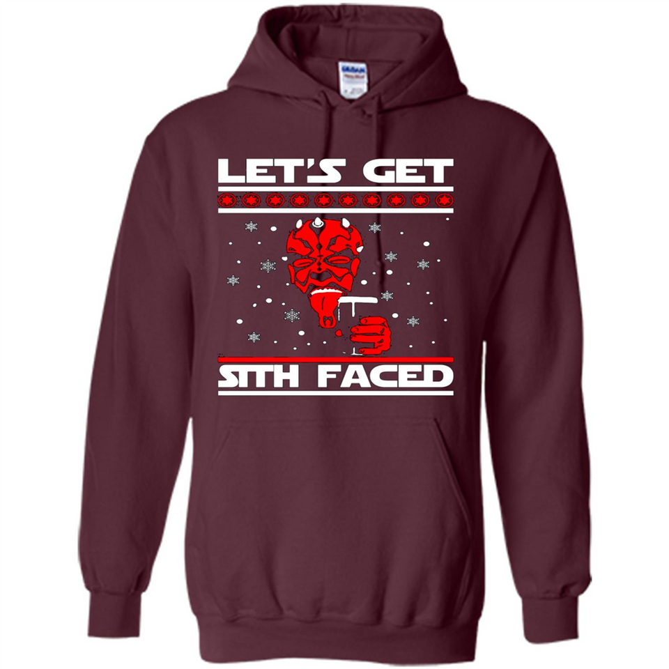 Let’s get sith faced Christmas sweatshirt PINGPONG