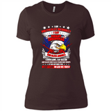 I Am Politically Incorrect I Say Merry Christmas America - Ladies' Boyfriend T-Shirt
