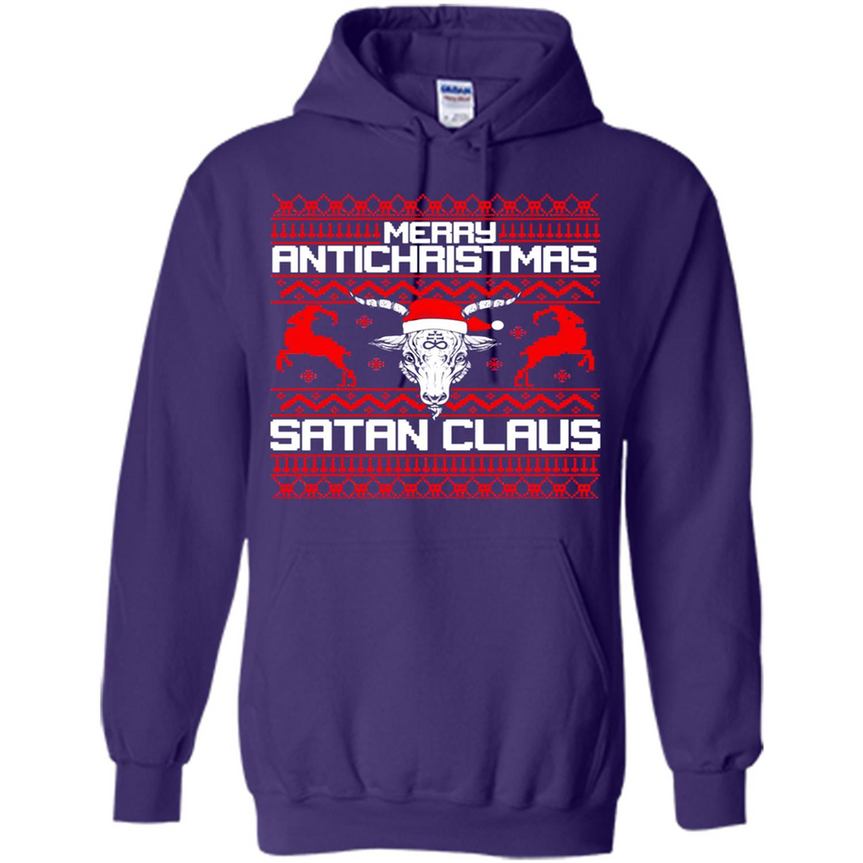 Merry Antichristmas Satan Claus - Hoodie