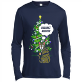 Christmas Tree Cat Long Sleeve Christmas Shirt for Cat Lover - Canvas Long Sleeve T-Shirt