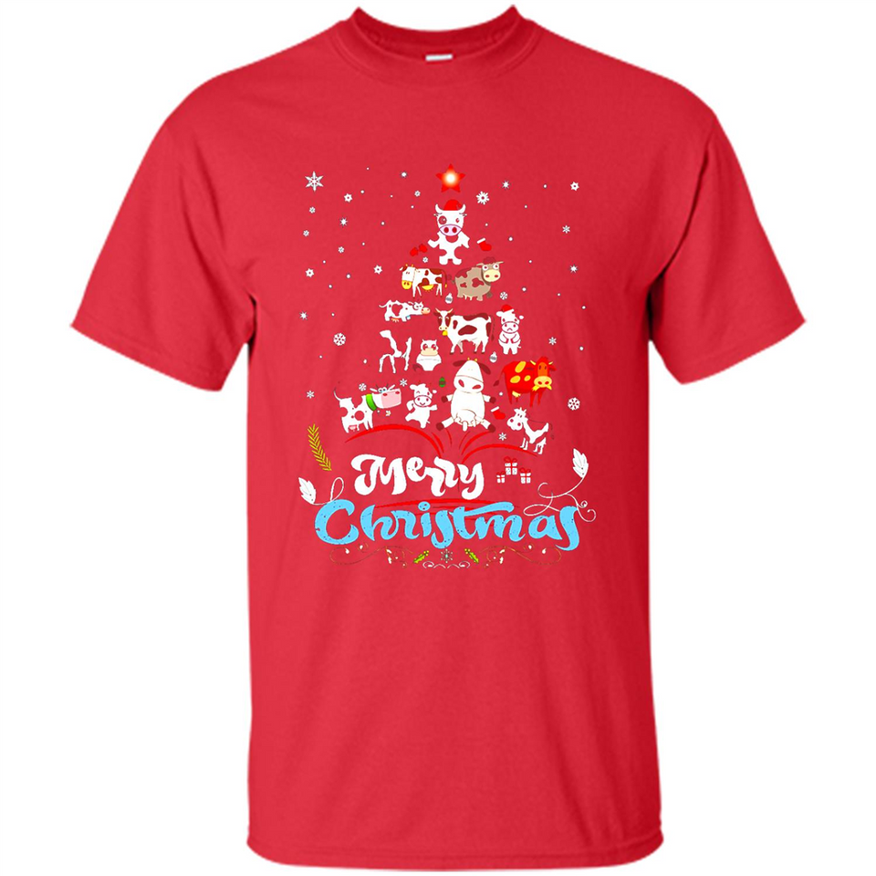 Christmas Ugly Sweater Animal Tree Pine Merry Christmas - Shirt