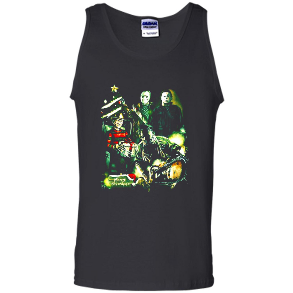 Merry Halloween Christmas Jason Michael Myers Leather Face Freddy PINGPONG
