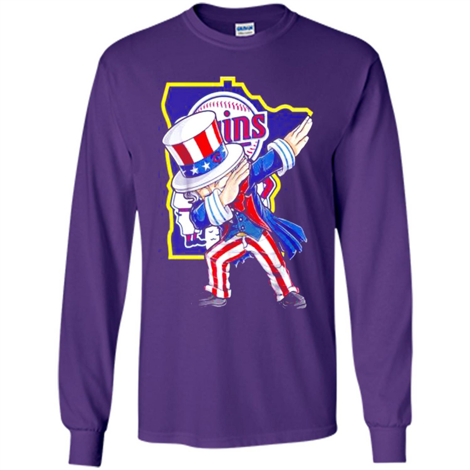 MLB MINNESOTA TWINS UNCLE SAM DABBING INDEPENDENCE DAY
