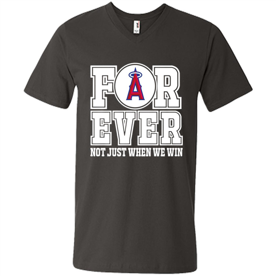 Los Angeles Angels Forever For ever not just when we win - Men's V-Neck
