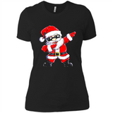 Christmas shirt Dabbing Santa Claus Xmas Gift - Ladies' Boyfriend T-Shirt