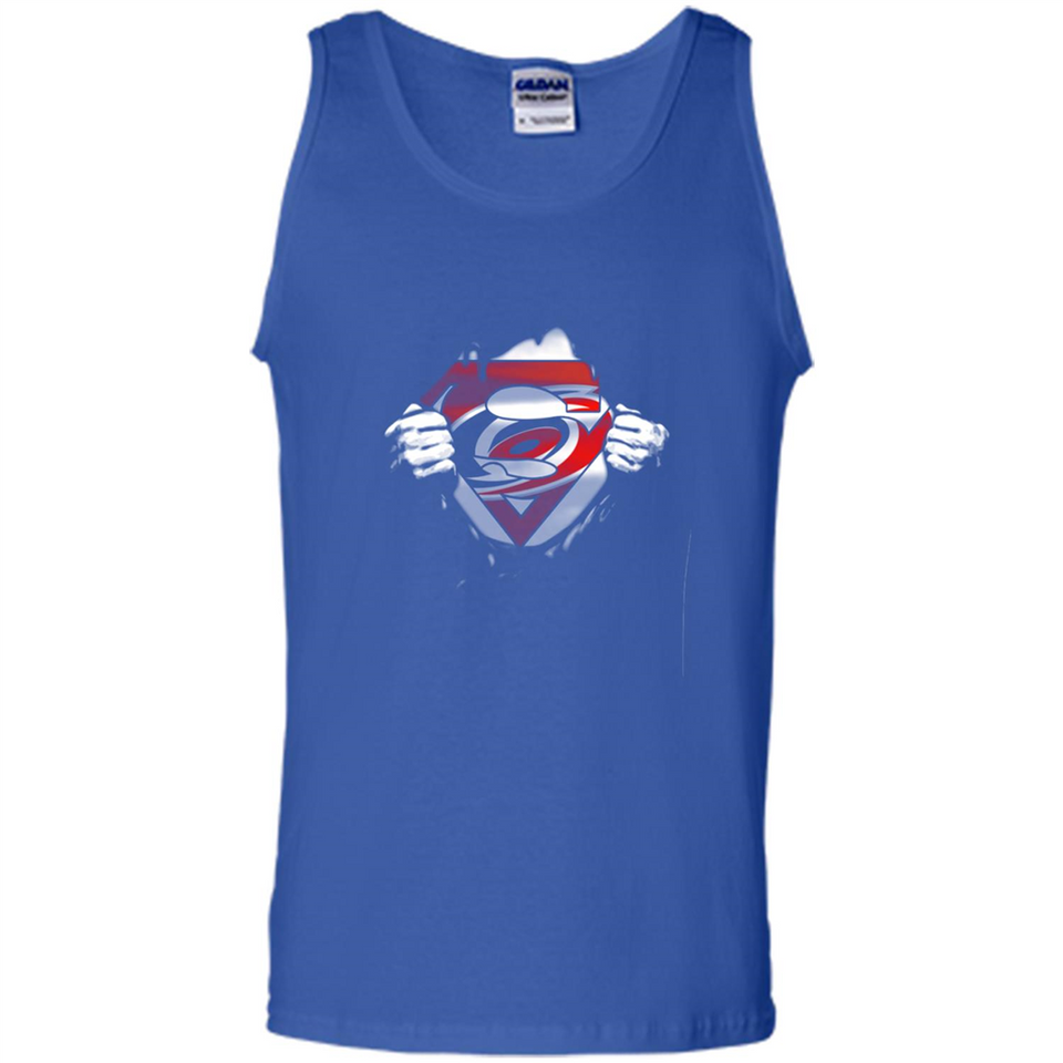 Carolina Hurricanes And Superman Fans - Tank Top