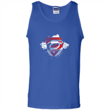 Carolina Hurricanes And Superman Fans - Tank Top
