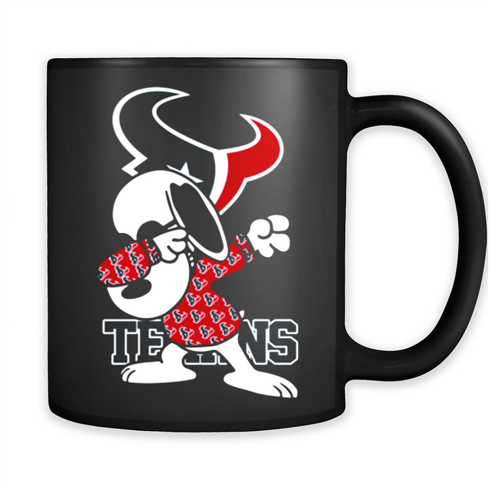 Houston Texans Snoopy Dabbing PING PONG