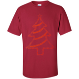 Tuba Text Christmas Tree Musical Instrument Holiday Shirt